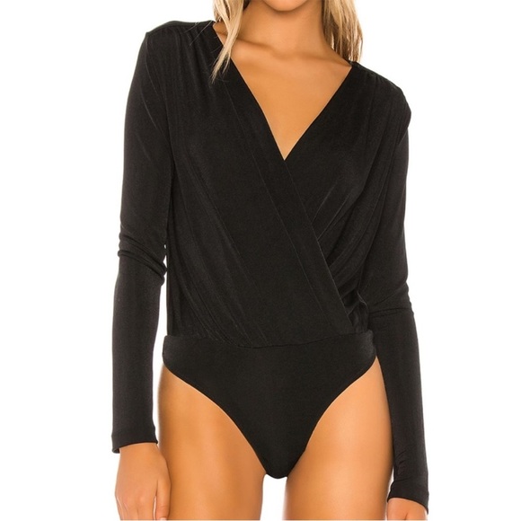 Intimately Free People Turnt Bodysuit Black Small NWT - Picture 1 of 13